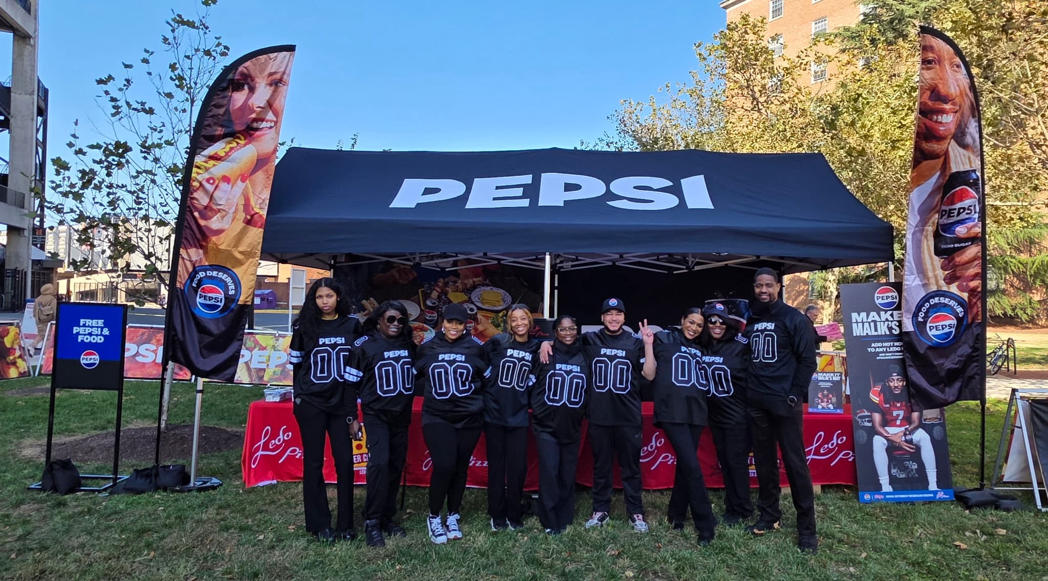 Clearly Promotions event staff at work